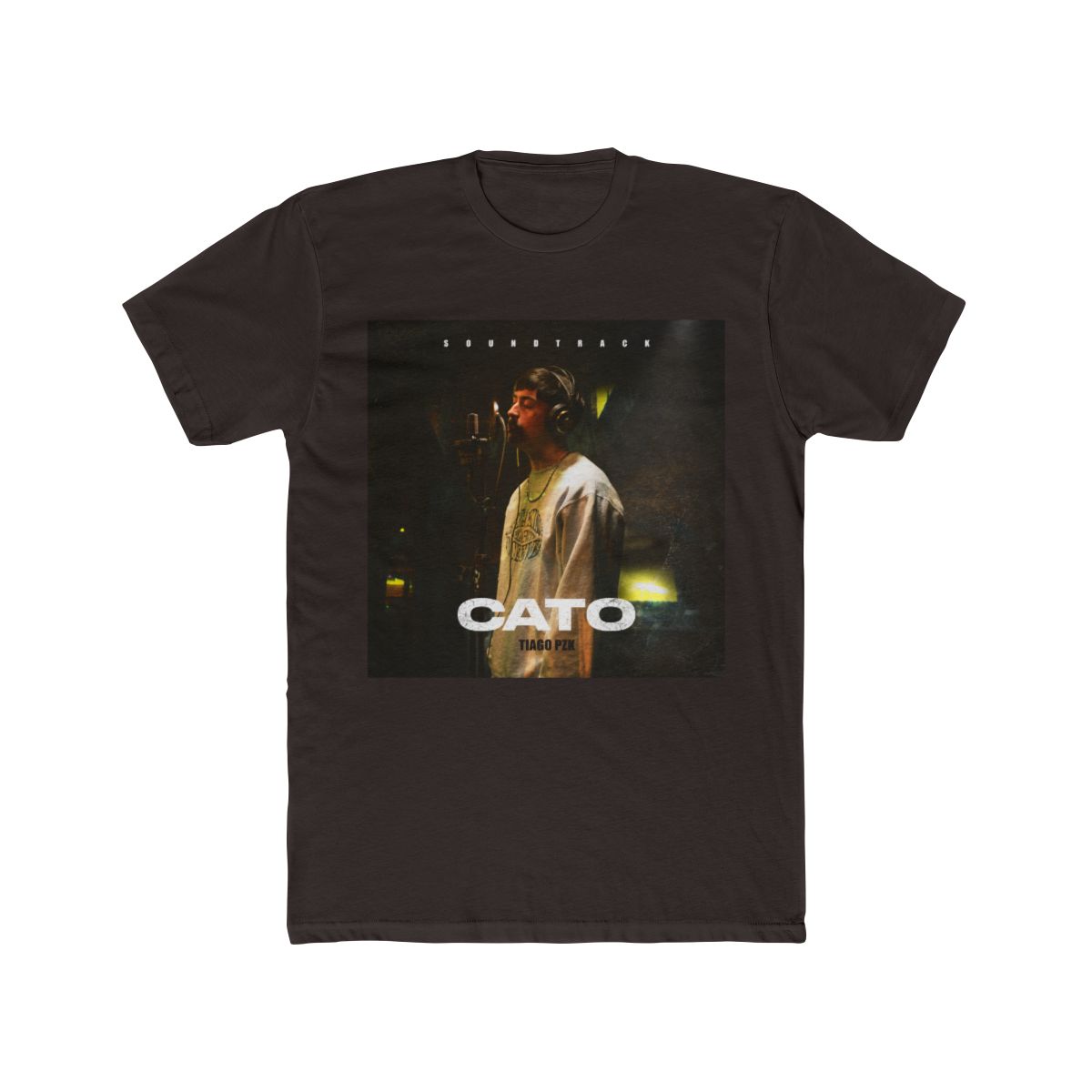 Tiago PZK - CATO SOUNDTRACK album 2021 T Shirt - alternate angle 3, merchandise