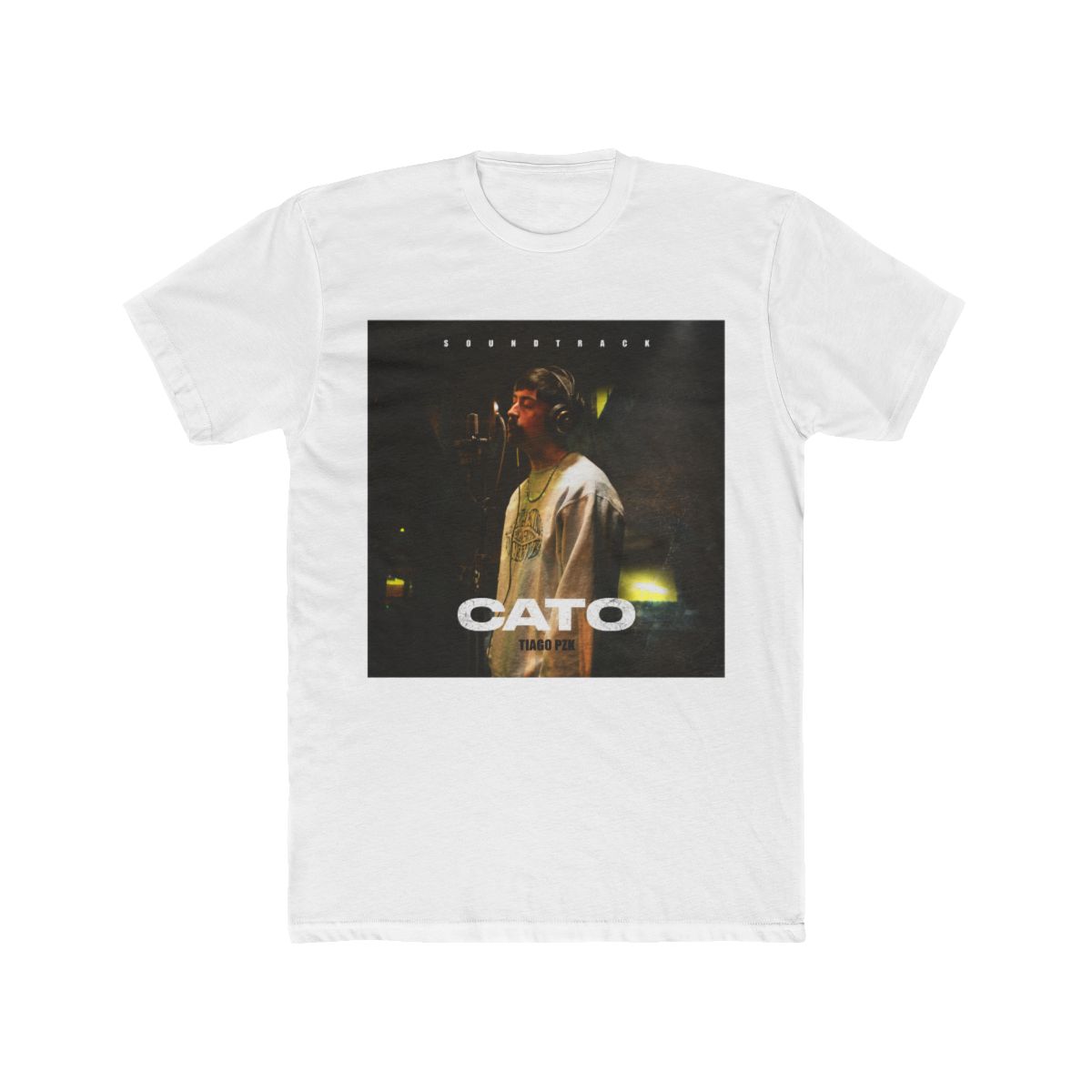 Tiago PZK - CATO SOUNDTRACK album 2021 T Shirt - Official T-Shirts merchandise